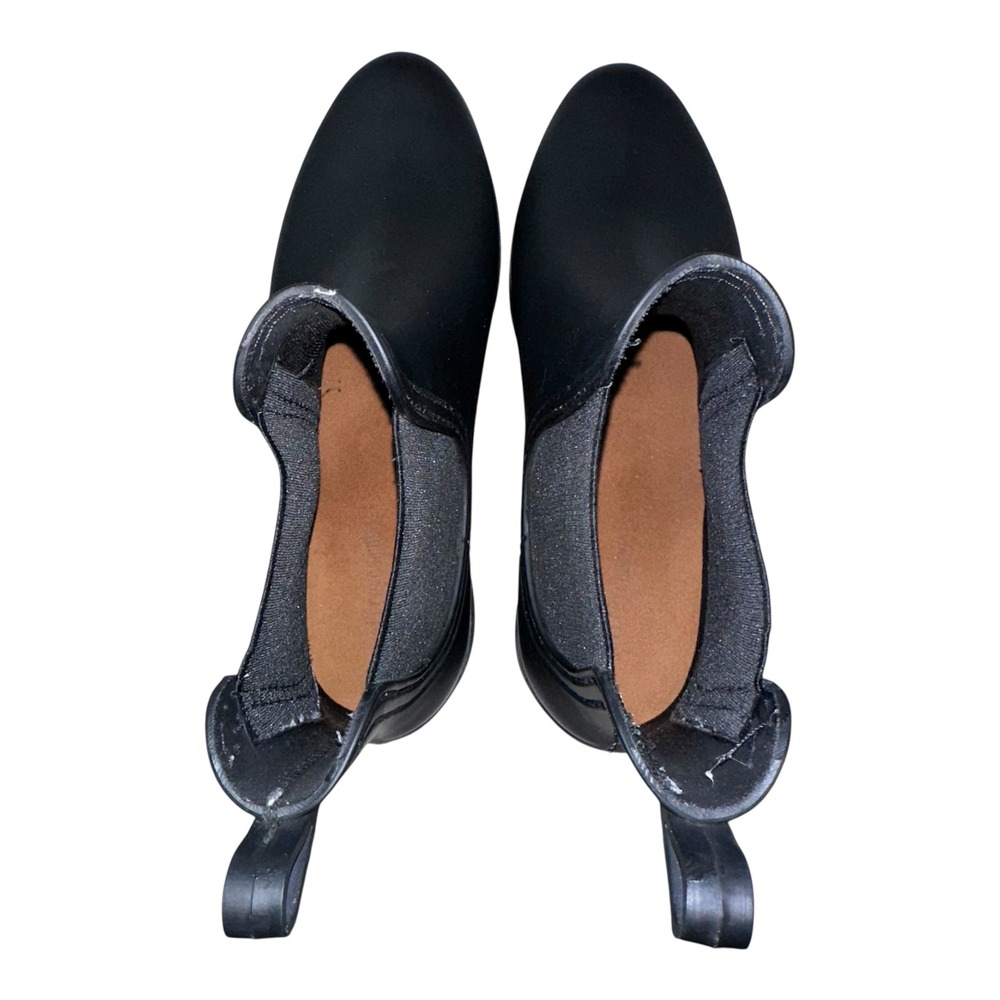 JEFFREY CAMPBELL Women's Black Chelsea Boot EU 38 Waterproof Chunky Hydra Ankle